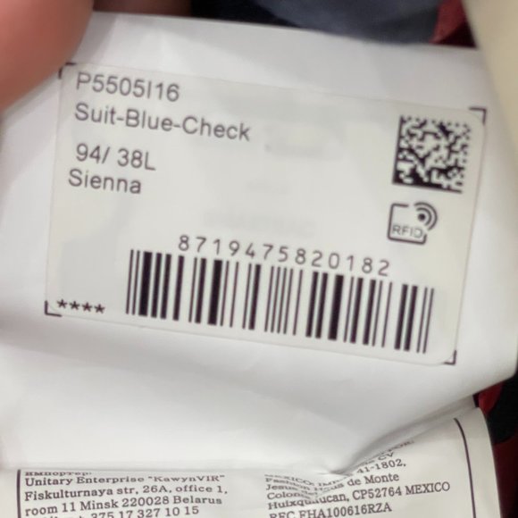 💙 HOST PICK 💙 SuitSupply Navy Sienna blazer Size 38L - Picture 7 of 10